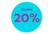 ganhe 20% de desconto